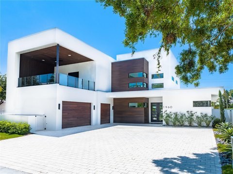 Contemporary new construction residence, Sarasota, Florida